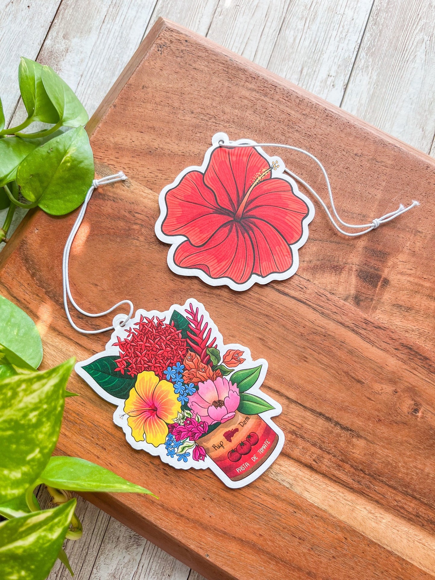 Flores en lata