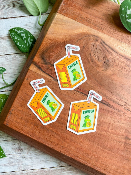 Chinola Juice sticker