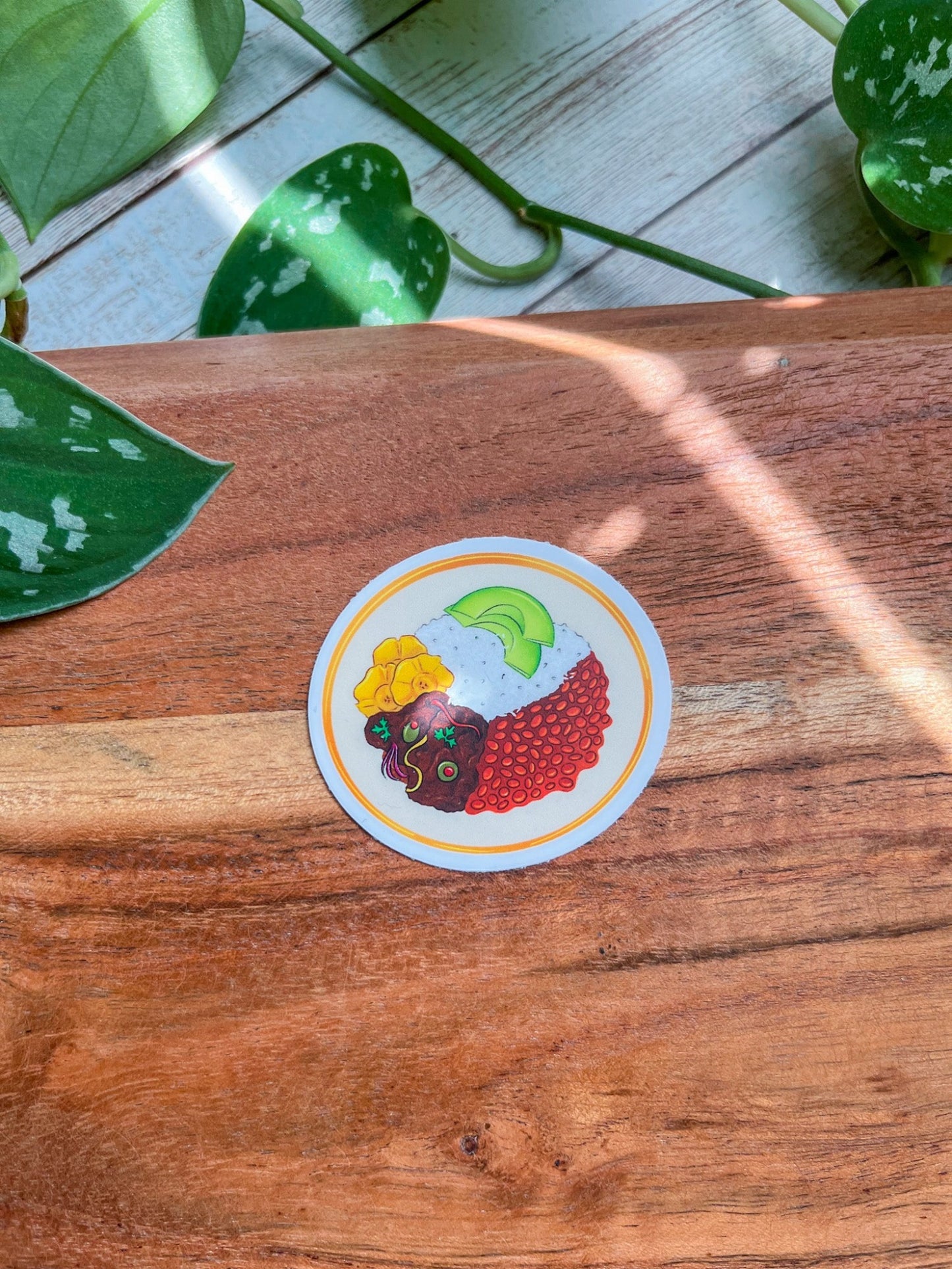 Arroz y Habichuela sticker